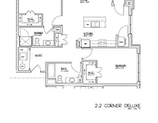 the floor plan of the condo