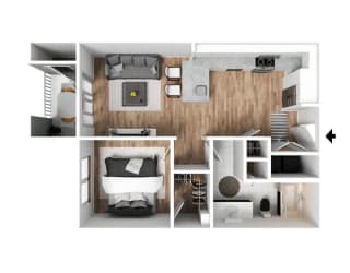 A1 Furnished at Delco Flats, Texas, 78717