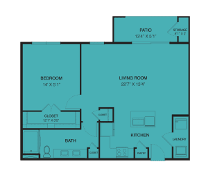 the blueprint of a floor plan of a residence