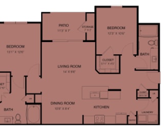 a floor plan of the first floor of the sycamore house plans with bedrooms