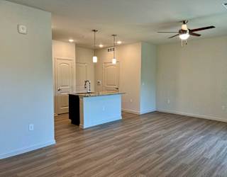 Open Concept Floor Plans at Bridge at Delco Flats, Austin Texas