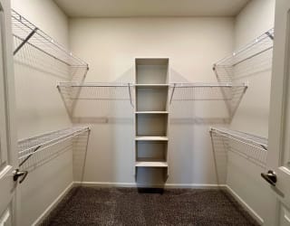 B2 Main Bedroom Closet at Delco Flats