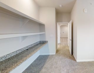 Built-In Desks at Three Hills Apartments in Austin, TX