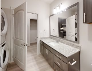 a bathroom at sonder east 5th