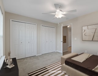 Amethyst Bedroom at Badger Canyon Apartments in Kennewick, WA 99338