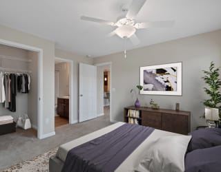 Emerald Main Bedroom at Badger Canyon Apartments in Kennewick, WA 99338