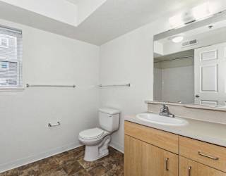 1BE-Bath1plan at Colonial Pointe at Fairview Apartments, Nebraska