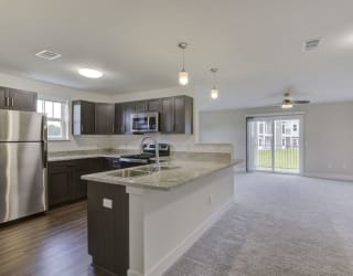 1BE-Kit1plan at Copper Creek Apartment Homes, Maize, 67101