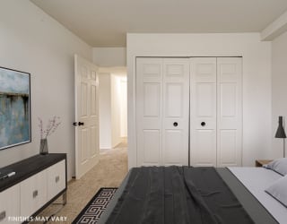 Daffodil Bedroom at Windemere Apartments, Farmington Hills, Michigan