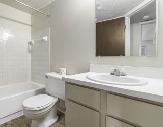 Bathroom at Glen Oaks Apartments, Michigan, 49442