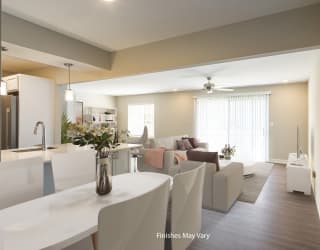 Hillside Wandflower Deluxe Dining Room at Hillside Apartments, Wixom