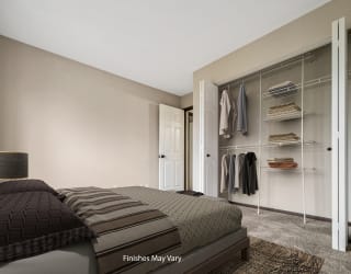 Marigold Bedroom at Timberlane Apartments, Illinois, 61615
