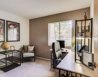 our apartments offer a living room  at Sycamore Creek Apartments, Michigan