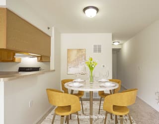 Malva Dining Room  at Westlake Apartments, Belleville, Michigan