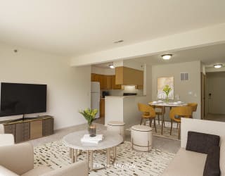 Malva Living, Dining, Kitchen  at Westlake Apartments, Belleville, 48111