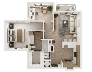 Lenox Cooper Floor Plan A1 Alt3