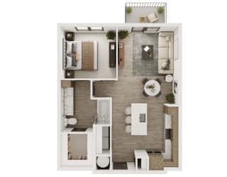Lenox Cooper Floor Plan A2