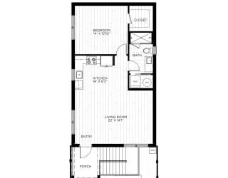 Altair by Soltura in Fort Meyers, Florida Flat 2D Floor Plan