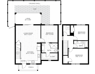 Altair by Soltura Cottage Floor Plan