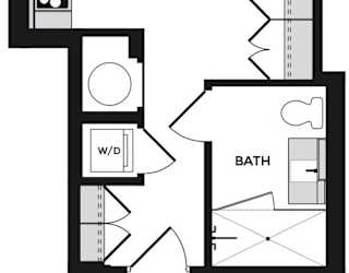 Alton District Luxury Apartments in Washington, DC S06 Floor Plan