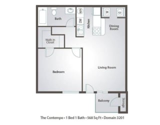 Floor Plan The Contempo
