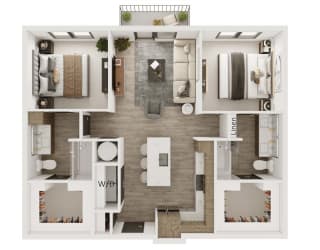 Lenox Cooper Floor Plan B1