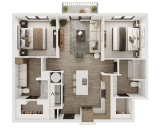 Lenox Cooper Floor Plan B2