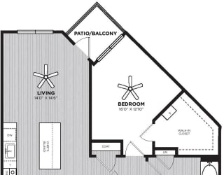 Alton Optimist Park Apartments Calliope Floor Plan