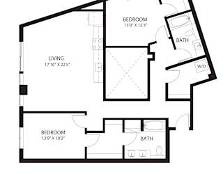 Vela Apartments E7 Floor Plan