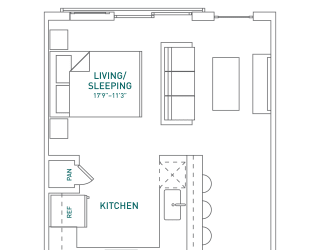 Heritage Plaza Studio E4 1 Floor Plan