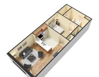 The Douglas Apartments Irving Floor Plan