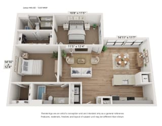 Maddox Hills Floor Plan B3