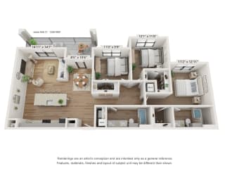 Maddox Hills Floor Plan C1
