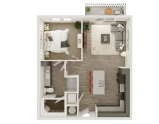 Lenox Katy Crossing A3 A Floor Plan
