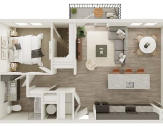Lenox Katy Crossing A5 Floor Plan