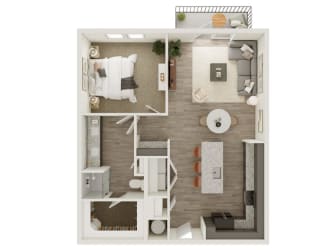 Lenox Katy Crossing A6 Floor Plan