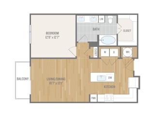 Lyra on McKinney A7 Floor Plan
