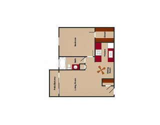 Madera at Metro One Bedroom One Bathroom