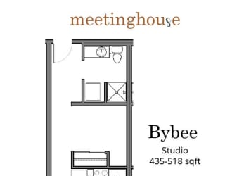 Meetinghouse Apartments Bybee Floor Plan