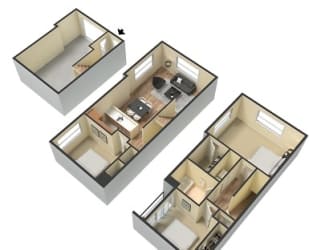 The Douglas Apartments Pettygrove Floor Plan