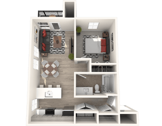 RedPoint Apartments One Bedroom