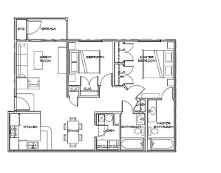 Remington Village The Browning Floor Plan