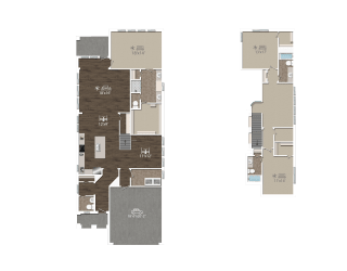 Cottages at the Realm The Catherine Floor Plan