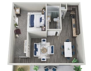 The Flats at Peoria in Peoria, Arizona Prescott I Floor Plan