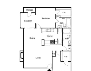 The Monet Windmill Floor Plan