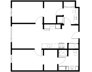 Tilian 2x2 A Floor Plan