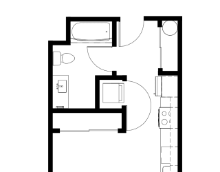 Tilian Studio A Floor Plan