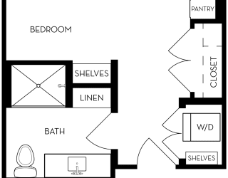 Trovita Rio Apartments in Tempe, Arizona Studio Floor Plan
