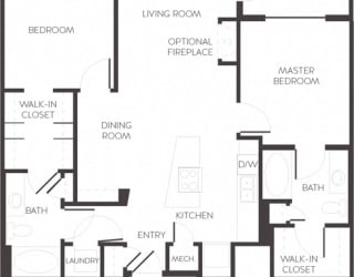 Wynkoop Laramer Arapahoe Denver, CO City House Apartments 2 bedroom 2 bath