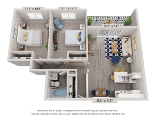 Floor Plan B1